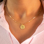 Colar personalizável fotogravação em Ouro18k