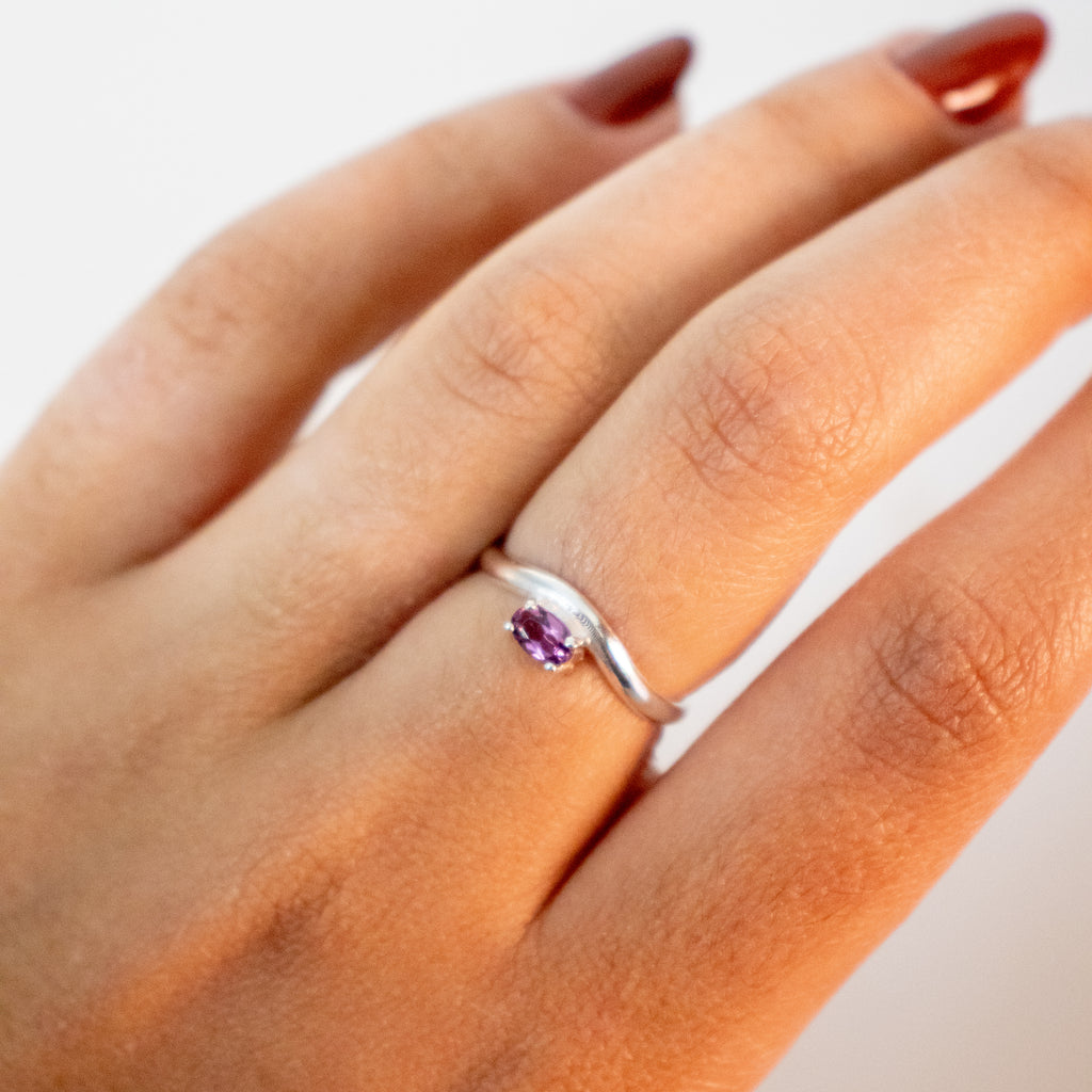 Anel Pink Ring com Turmalina Rosa