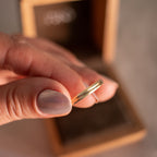 Par de alianças "Nós" em Ouro18k