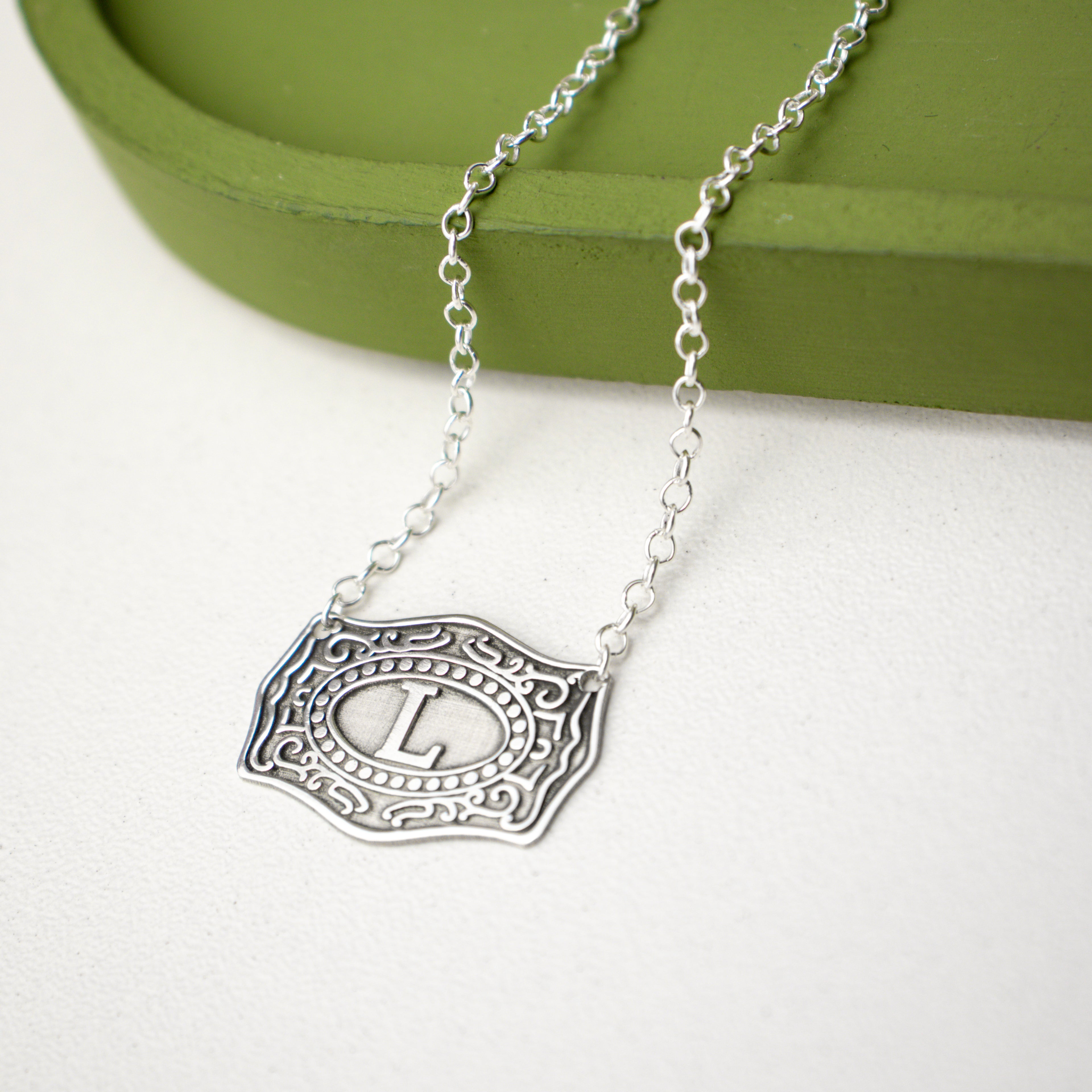 Colar personalizado fivela